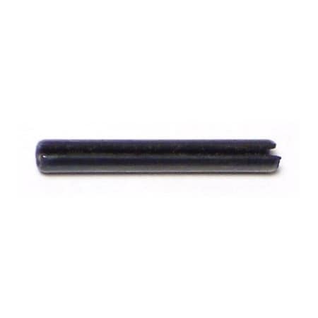Midwest Fastener Tension Spring Pin, 3/32 in Outside Dia, 3/4 in L, Steel, 42 PK 61182